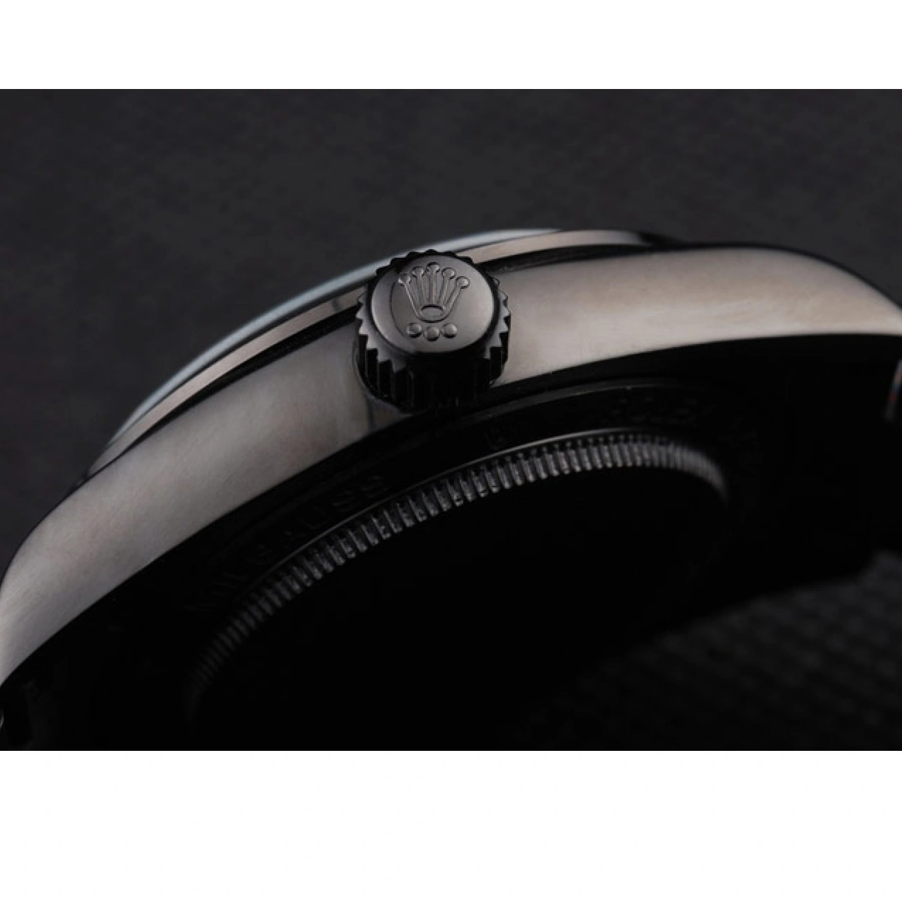 MiroTime 1025 Rolex Milgauss Pro-Hunter Tinted Green Saphire Black Dial